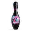 Disney Lilo and Stitch Double Trouble official size bowling pin with Stitch artwork front view