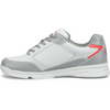 Inside view of Dexter Mens Ricky V Grey Red wide width bowling shoes athletic DexLite design