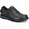 Dexter SST 6 Hybrid BOA Black Gunmetal mens left hand bowling shoes side view