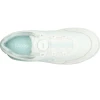 Top view of Dexter SSTx BOA White Seaglass womens shoes with BOA disc lacing