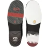 Bottom view of Dexter Mens SST 8 Pro Black Gunmetal showing total interchangeable slide and traction soles