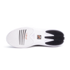 KR Strikeforce Pilot black shoe sole showing FlexSlide microfiber pad on right shoe