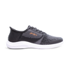 Side view of KR Strikeforce Pilot black slip-on bowling shoe wide width