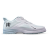 Side view of KR Strikeforce Lady Jet Right Hand wide bowling shoe