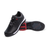 Maven push foot shoe showing crystal rubber sole and side view of shoe