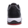 Back view of KR Strikeforce TPC Maven Black Red left hand bowling shoes