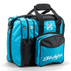 KR Strikeforce Flexx Single Tote Bowling Bag Caribbean Blue Black