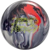 Hammer Zero Mercy Hybrid bowling ball in Black Silver White Red