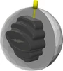 Element Tour A.I. asymmetric core used in the Storm Ion Pro Pearl bowling ball weights 14 to 16 pounds