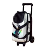 Storm Rolling Thunder Air 2 ball roller bowling bag in white, front view