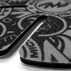 Motiv Vault Ball Cup Guard black/gray felt surface and EVA foam edge detail
