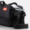 Red Strikeforce logo patch and padded tow strap on KR Strikeforce Diamond Slim Triple Tote