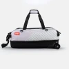 KR Strikeforce Diamond Slim Triple Tote in grey, opposite side view