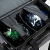Two bowling balls with divider and retaining flaps inside KR Strikeforce Konvoy Double Roller