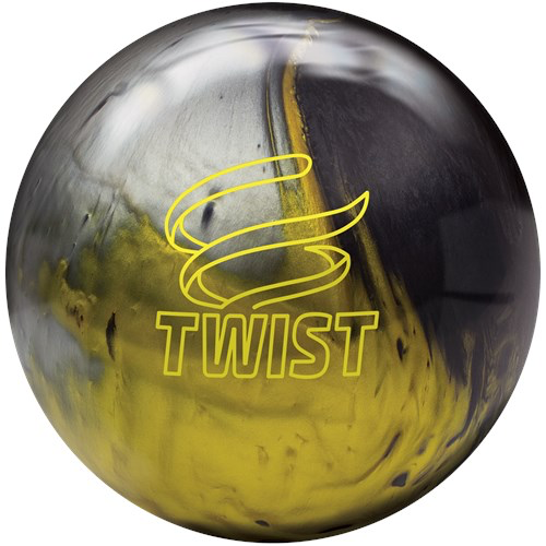 Brunswick Twist Black/Gold/Silver Bowling Ball FREE SHIPPING