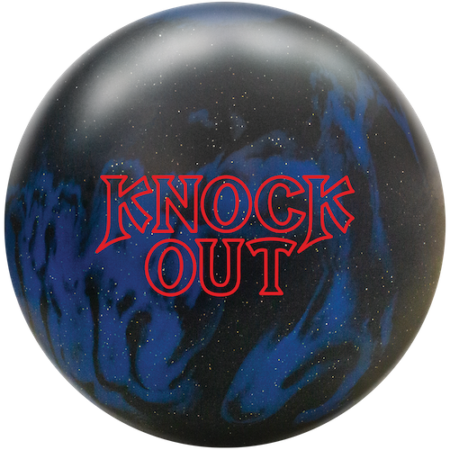 Brunswick Knock Out Black and Blue Bowling Ball FREE SHIPPING