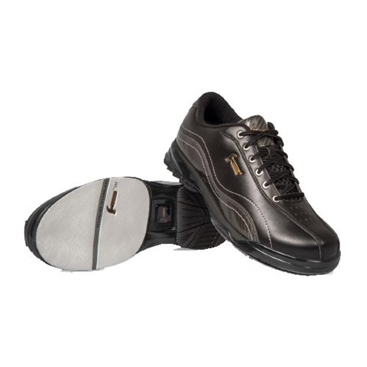 Hammer Force Mens Bowling Shoes Black/Carbon Right Handed