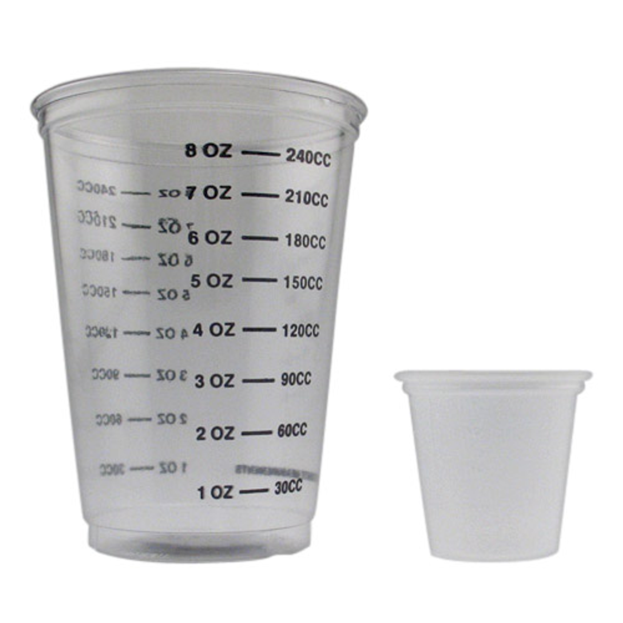 FIFTY x 8 Ounce Measuring Cups