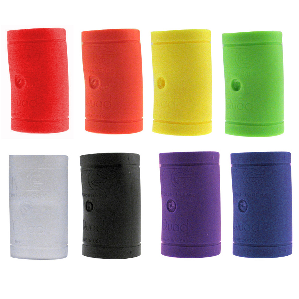 Turbo Quad Classic vinyl finger inserts in multiple sizes and colors