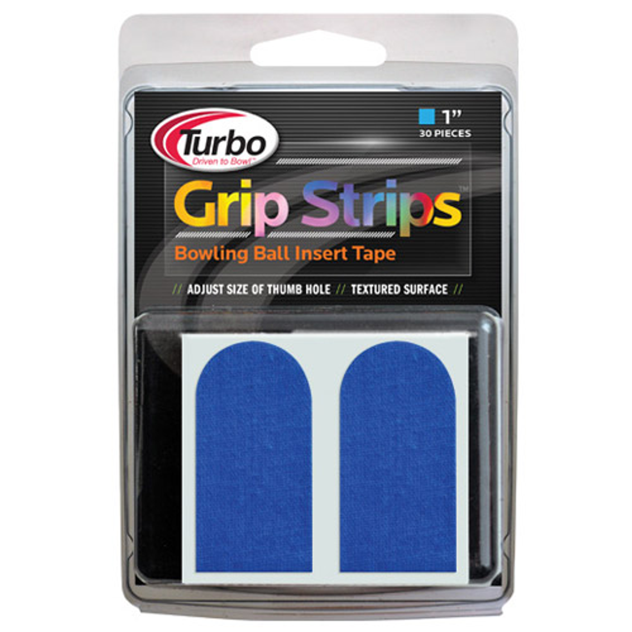 Turbo Grip Strips Tape 1" Electric Blue - 30 Pieces