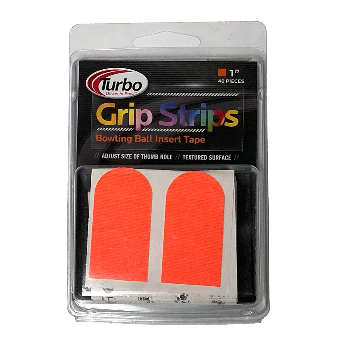Turbo Grip Strips Tape 1" Orange - 40 Pieces