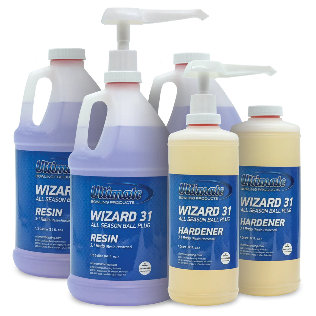 Ultimate Wizard 31 Epoxy Ball Plug 2 Gallon Kit - All Season