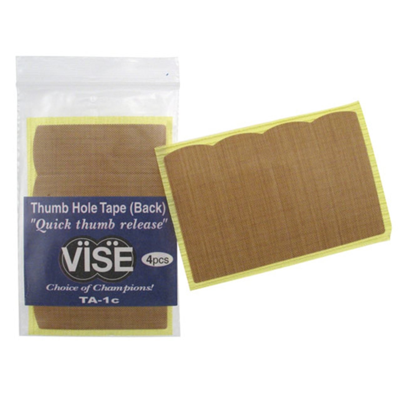 Vise Thumb Tape TA-1C - 12 Packages of 4 Pieces