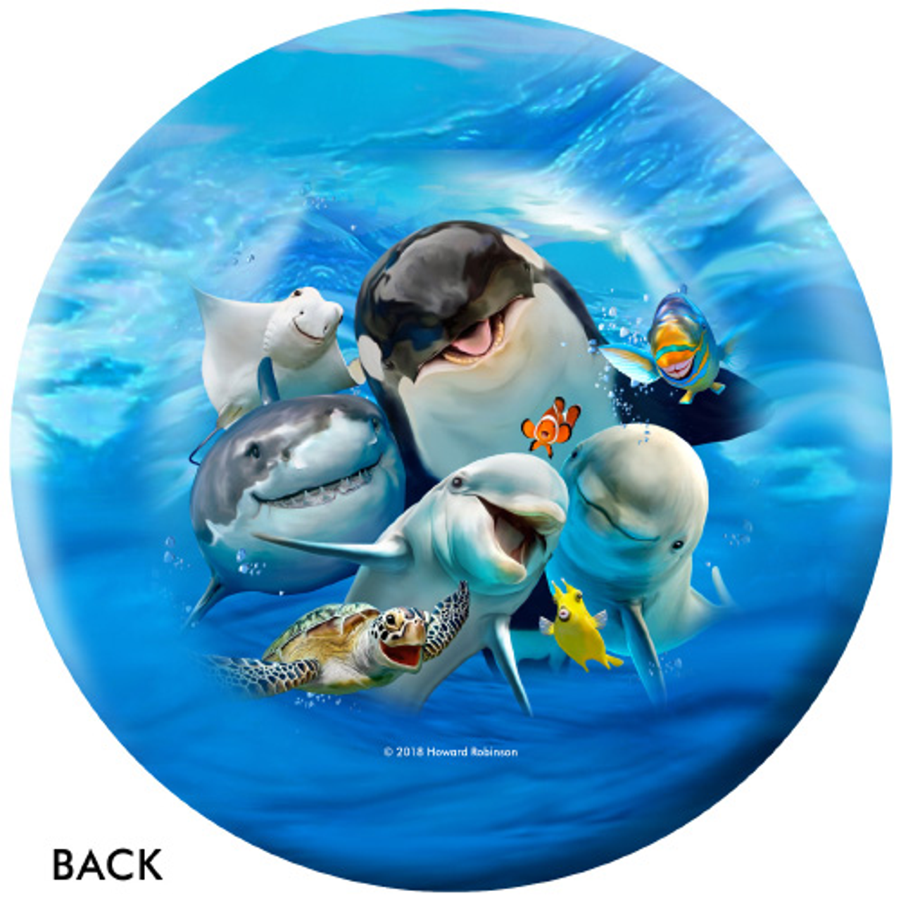 OTBB Ocean Pals Selfies Bowling Ball