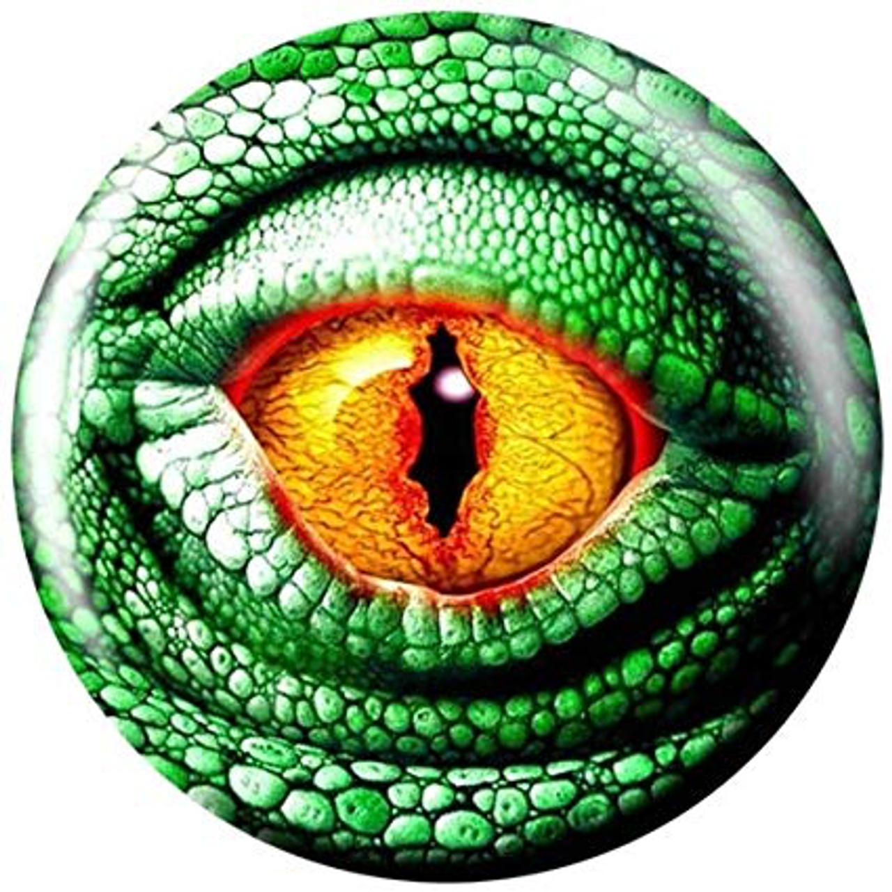 Brunswick Lizard Eye Glow Viz-A-Ball Bowling Ball