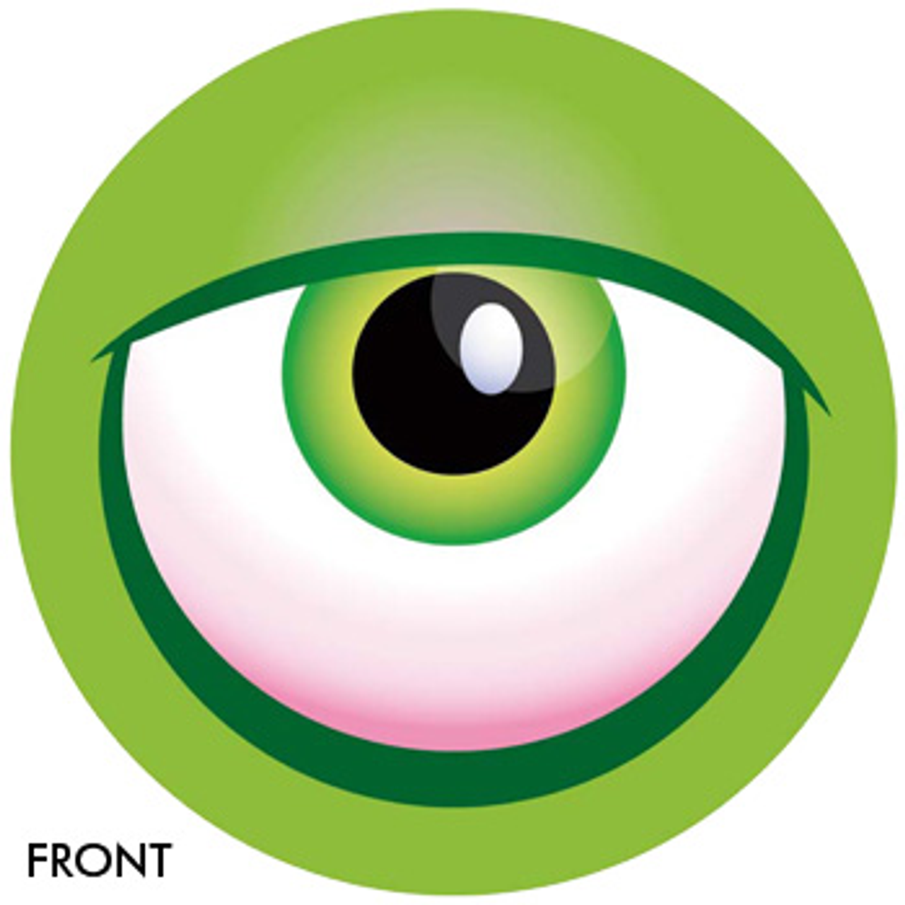 OTBB Monster Eyeball Green Bowling Ball