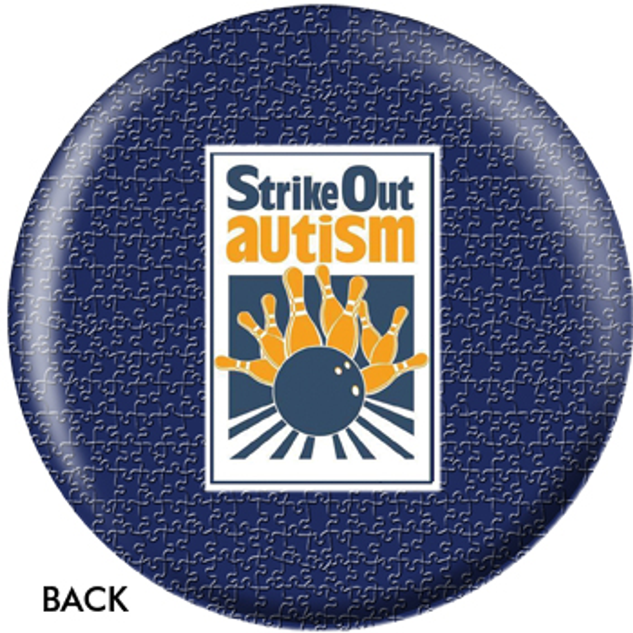 OTBB Strike Out Autism Bowling Ball