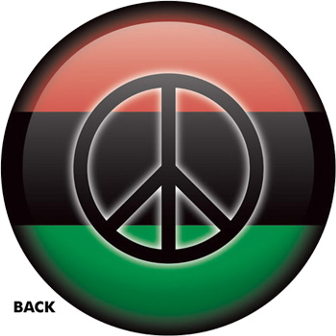 OTBB African Flag - Peace Bowling Ball