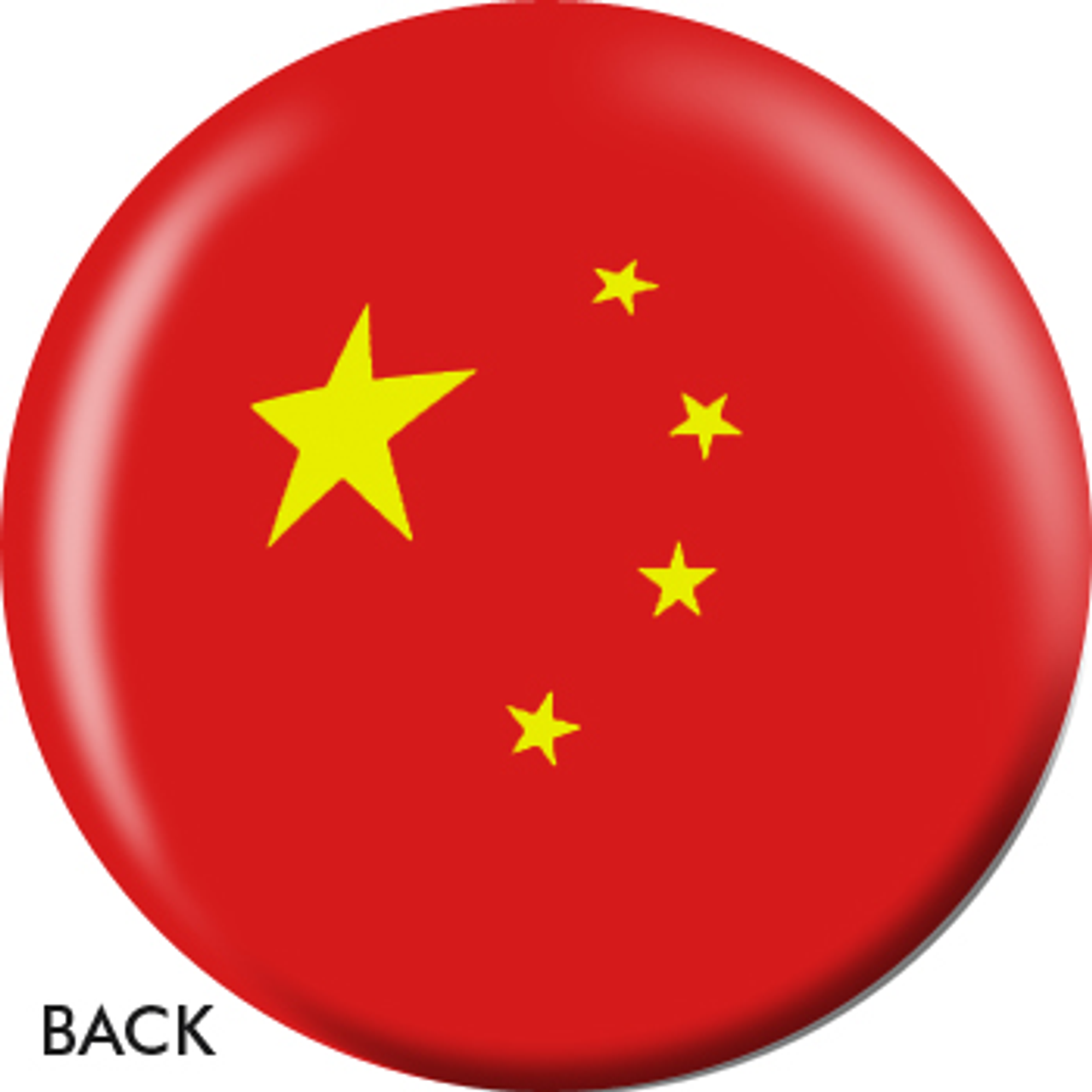OTBB Chinese Flag Bowling Ball