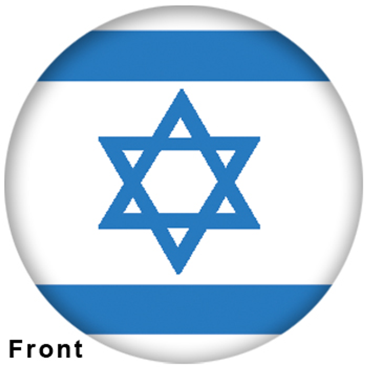 OTBB Israeli Flag Bowling Ball