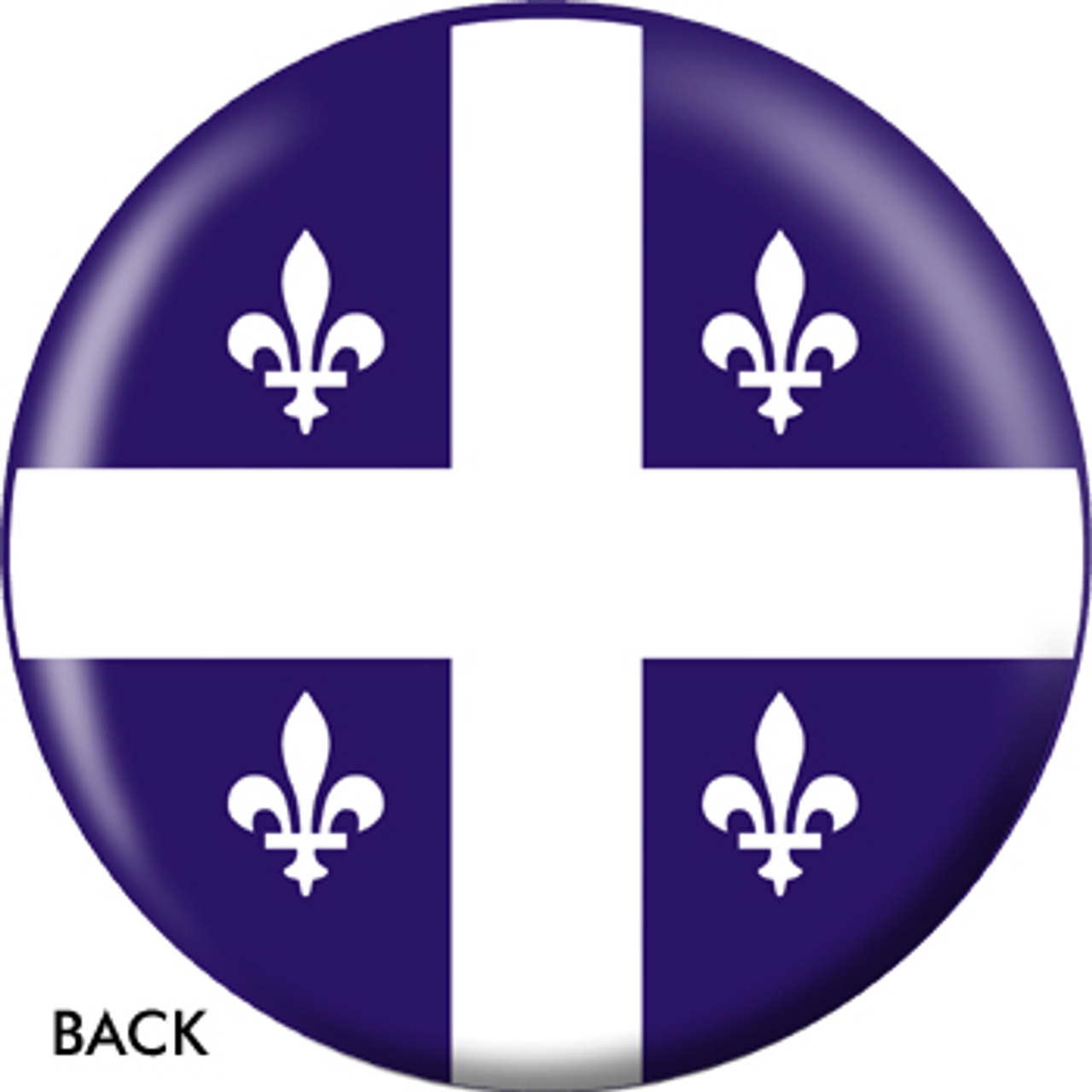 OTBB Quebec Flag Bowling Ball