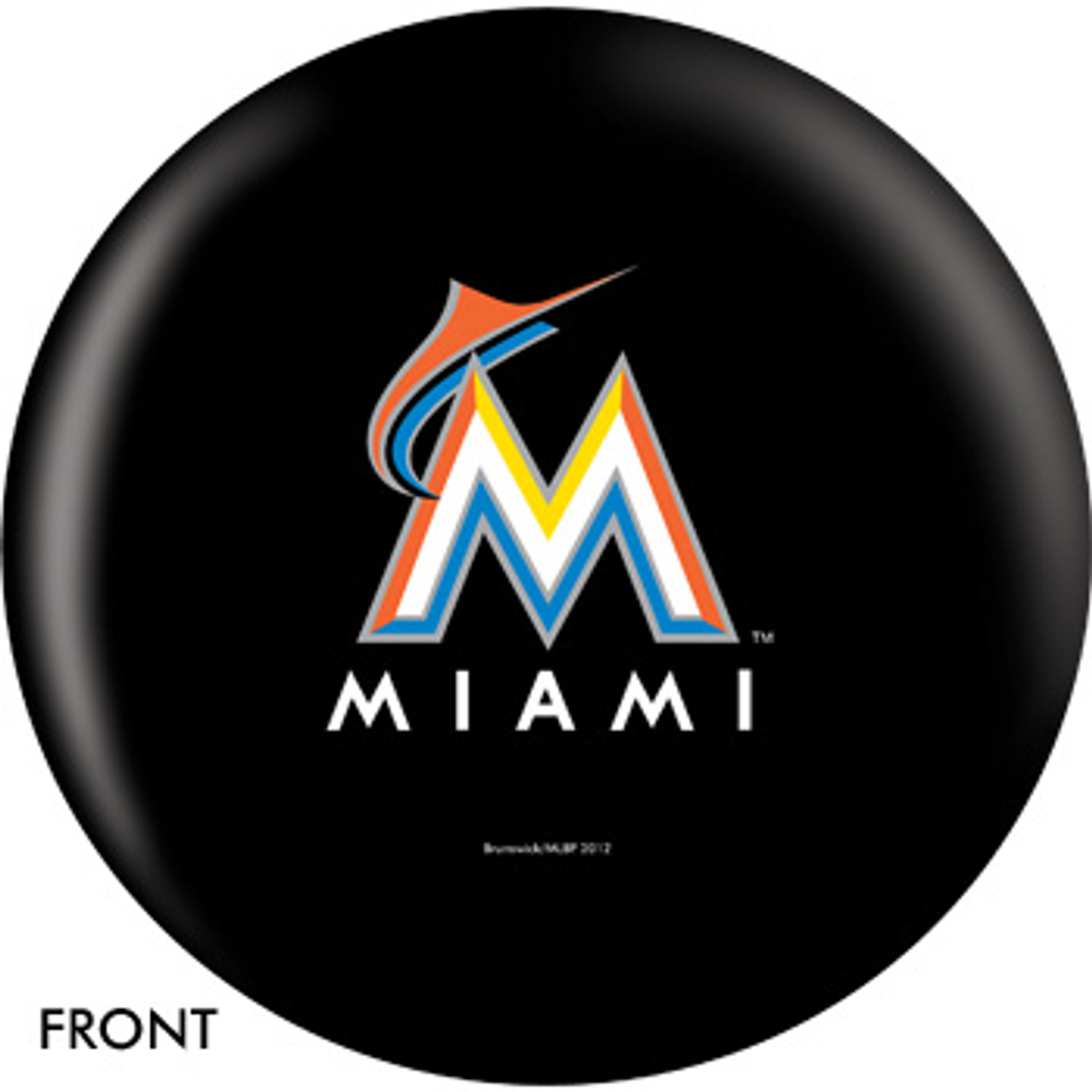 OTBB Miami Marlins Bowling Ball