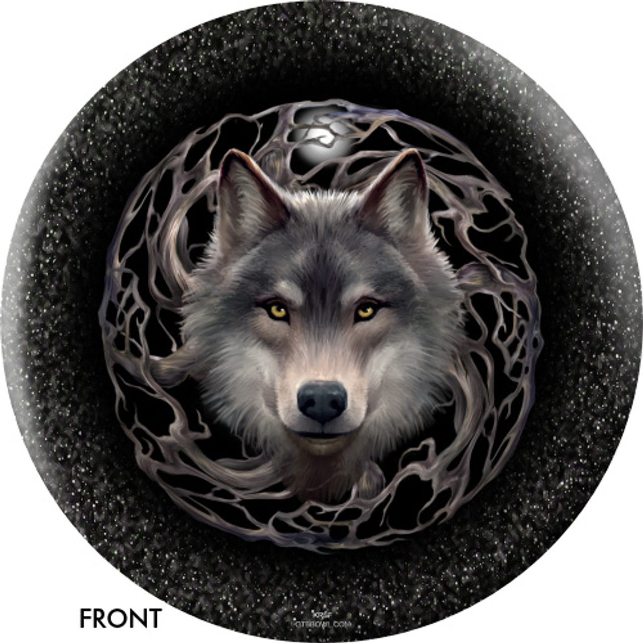 OTBB Wolf Trio/Night Forest Bowling Ball