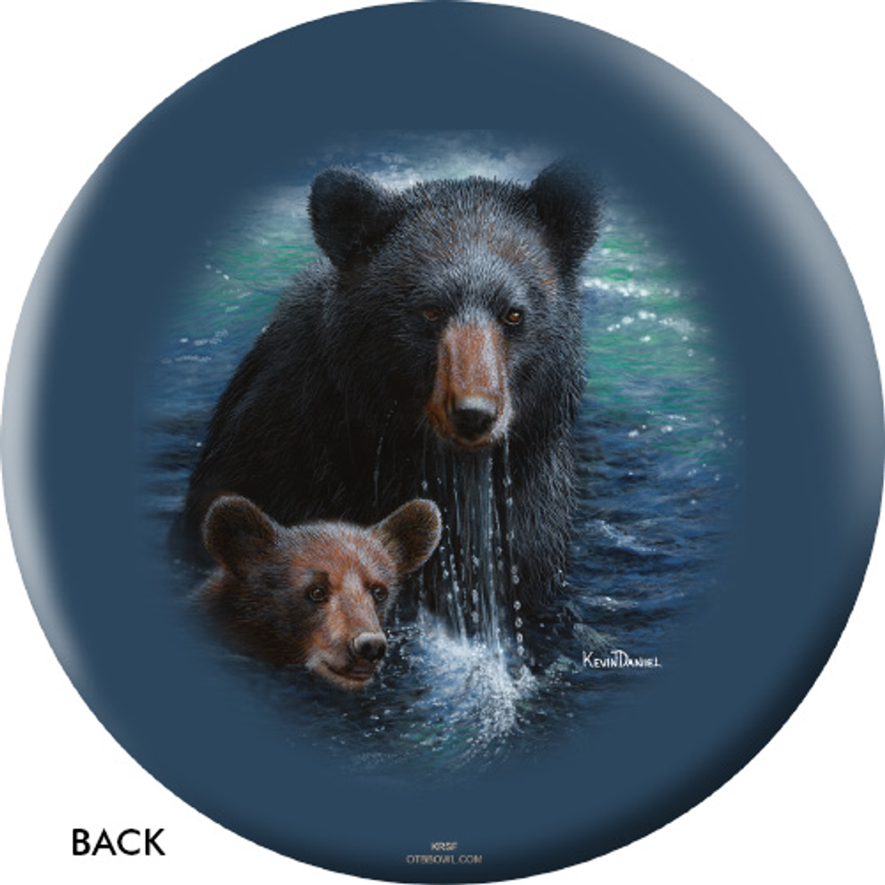 OTBB Bearly Swimming Bowling Ball