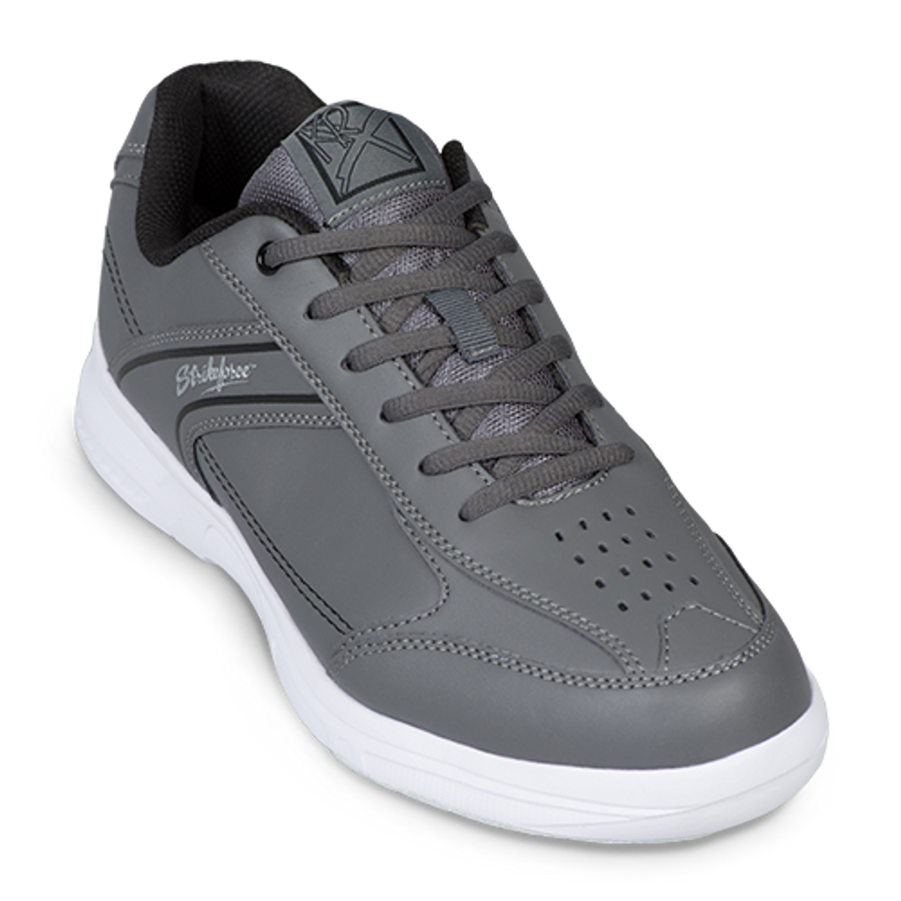 KR Strikeforce Mens Flyer Lite Bowling Shoes Slate/Black