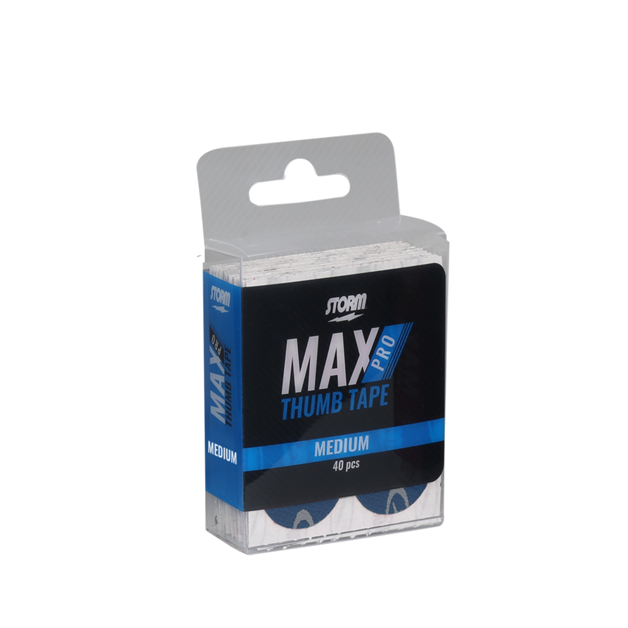 Storm Max Pro Thumb Tape Medium - Blue Pre-Cut Pack of 40
