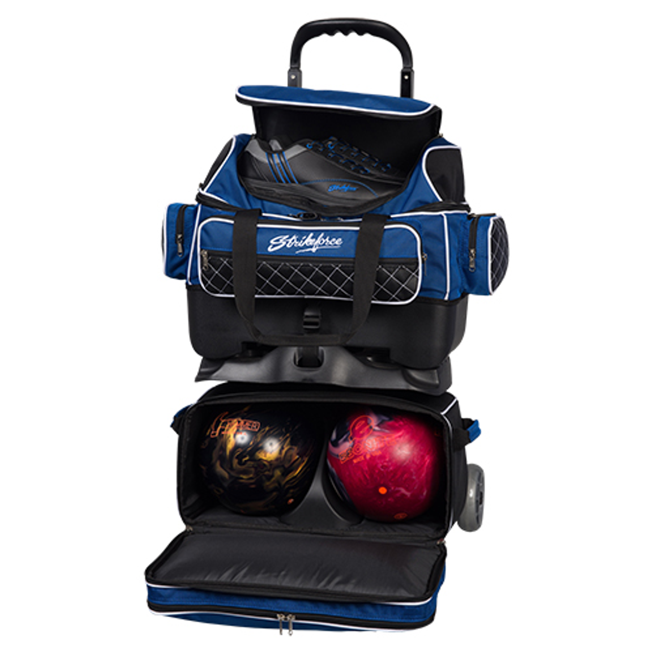 KR Strikeforce Royal Flush 4 Ball Roller Bag