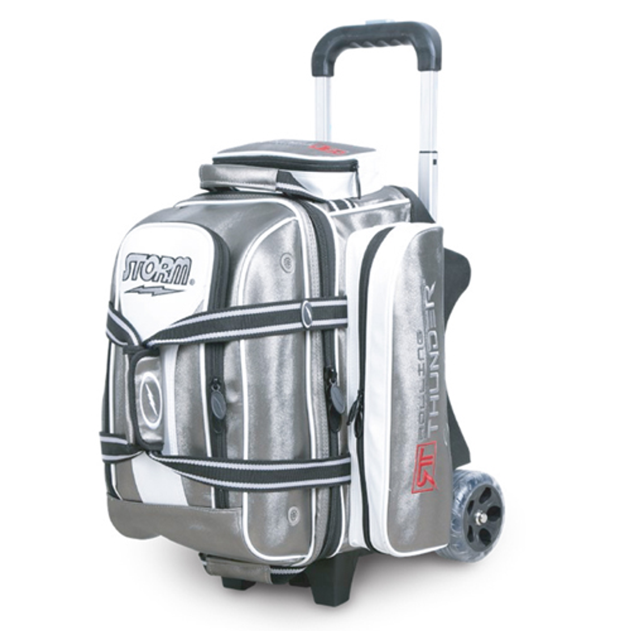 Storm 3-Ball Rolling Thunder Signature Bowling Bag Black/Opal