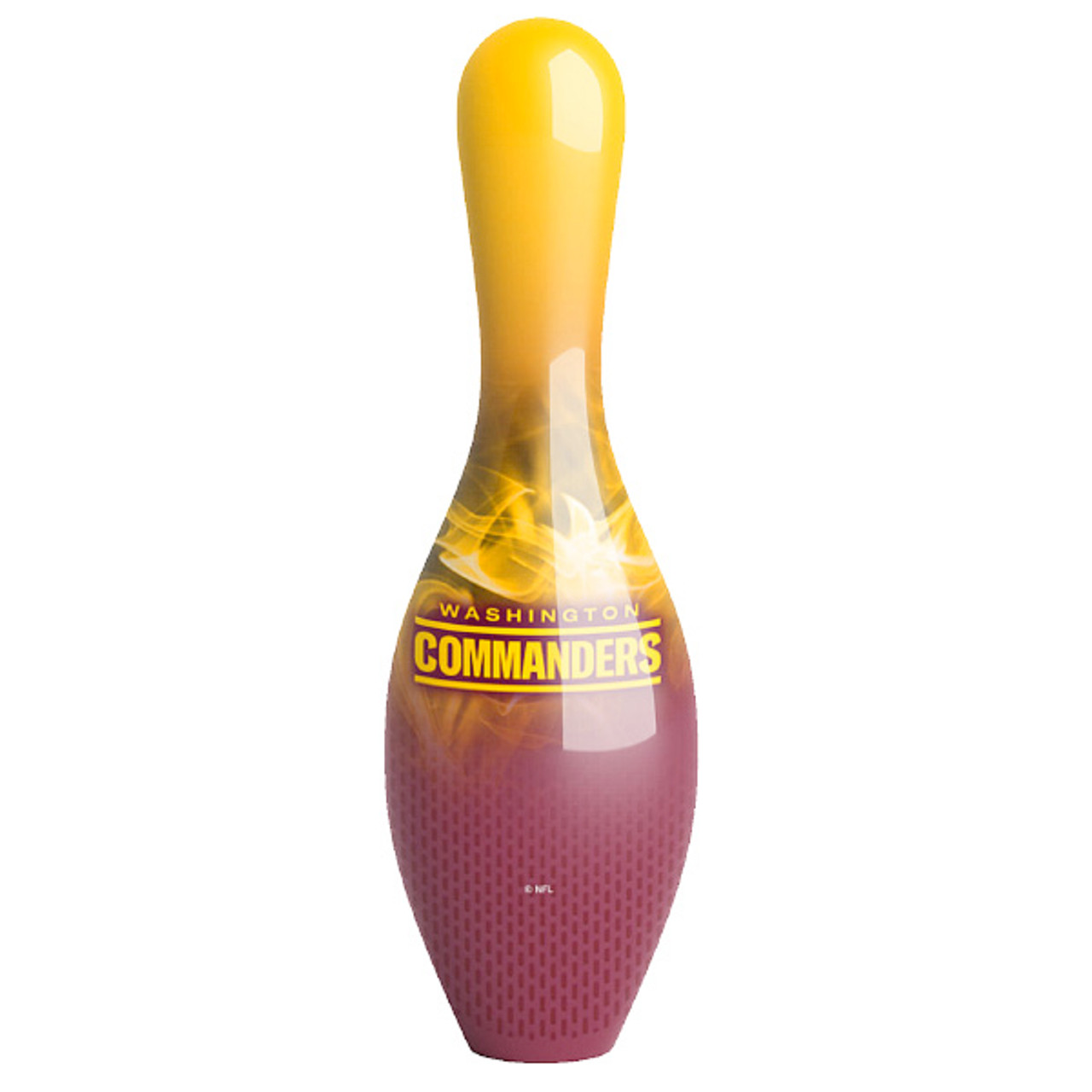 OTBB NFL on Fire Washington Commanders Bowling Pin