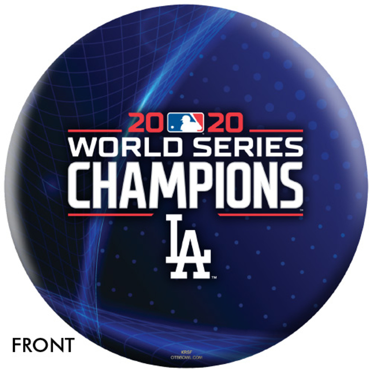 OTBB 2020 World Series Champion Los Angeles Dodgers Bowling Ball