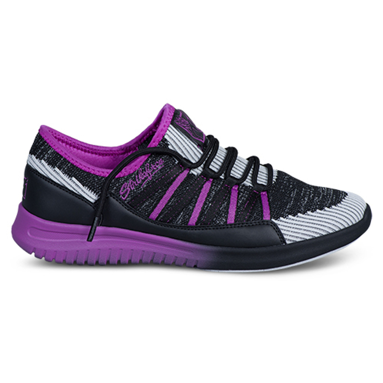 KR Strikeforce Womens Jazz Bowling Shoes Black/Purple