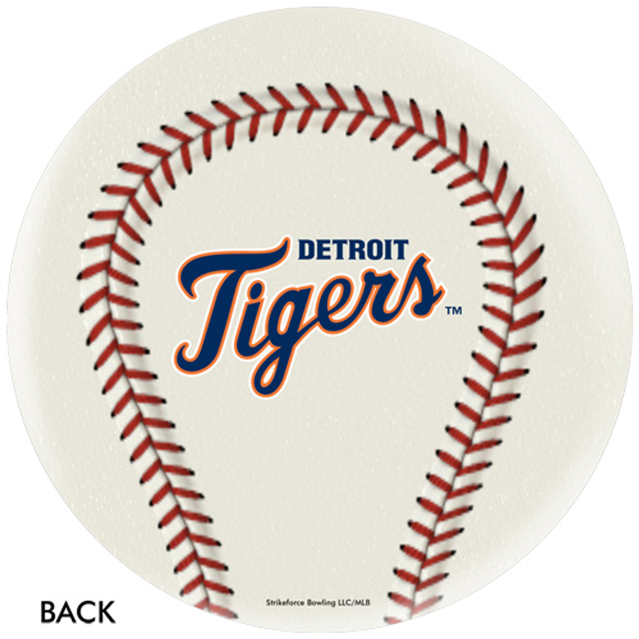 OTBB Detroit Tigers Baseball Bowling Ball