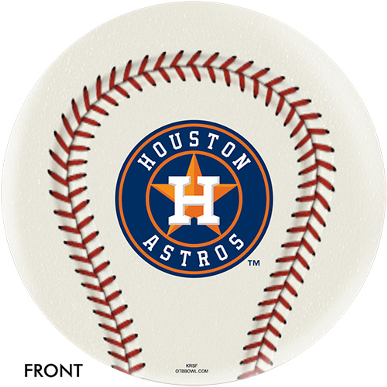 OTBB Houston Astros Baseball Bowling Ball