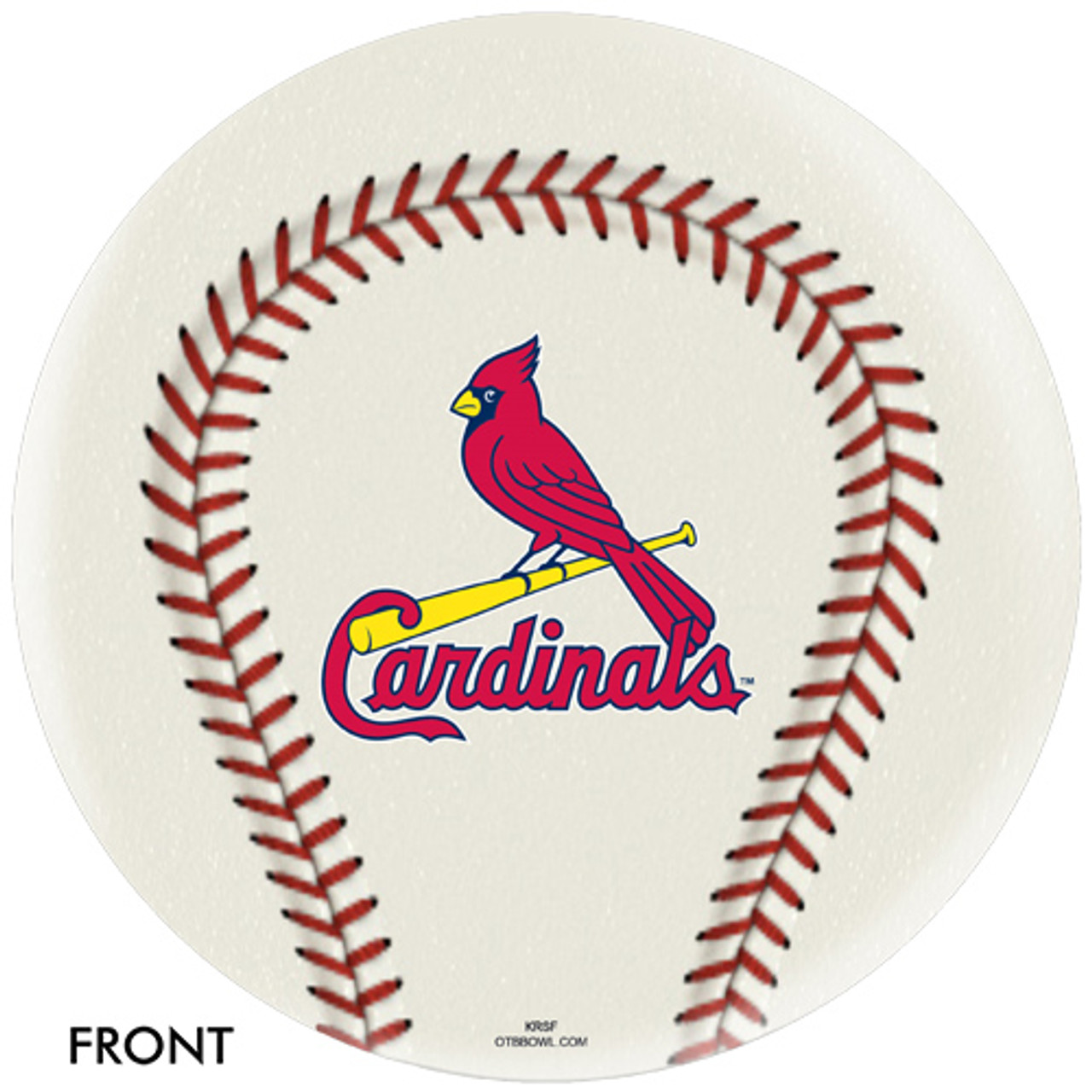 OTBB St. Louis Cardinals Baseball Bowling Ball