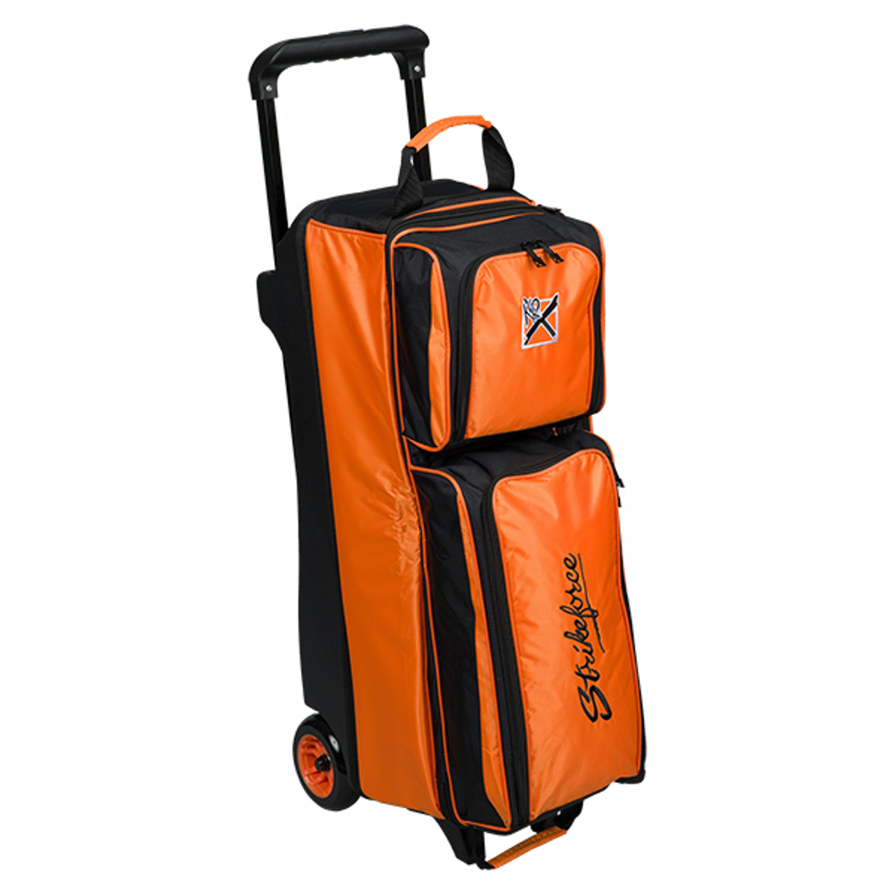 KR Strikeforce Konvoy 3 Ball Roller Bag Orange/Black | FREE SHIPPING ...