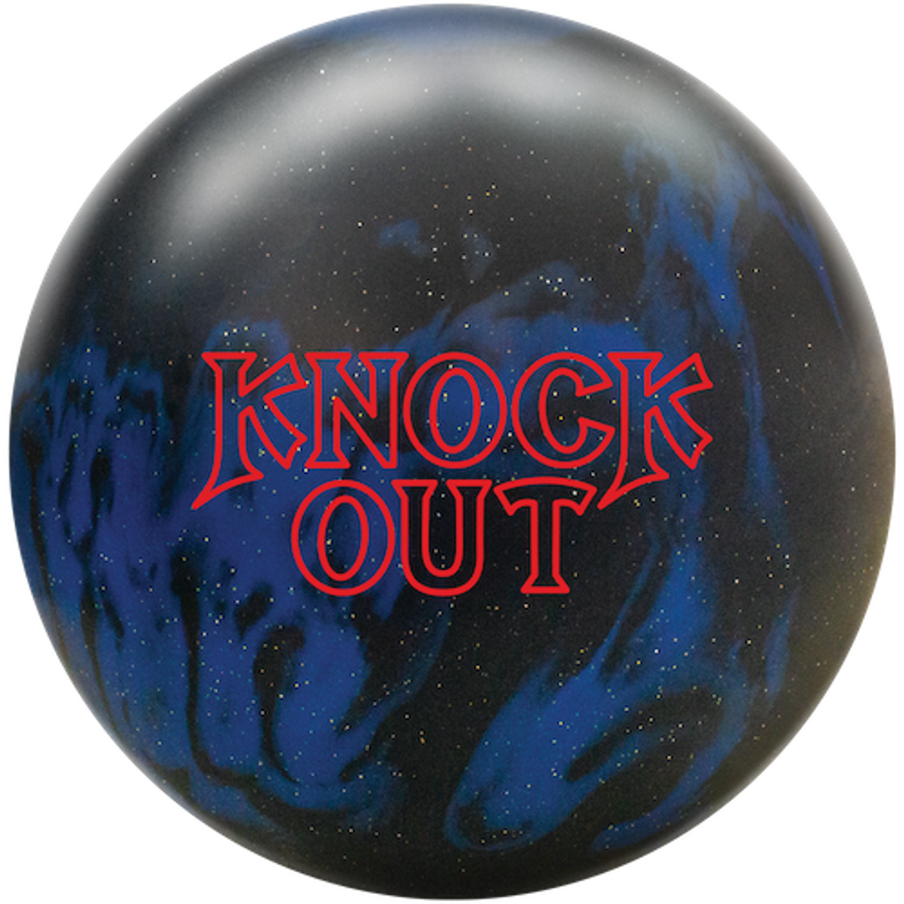 Brunswick Knock Out Black and Blue Bowling Ball